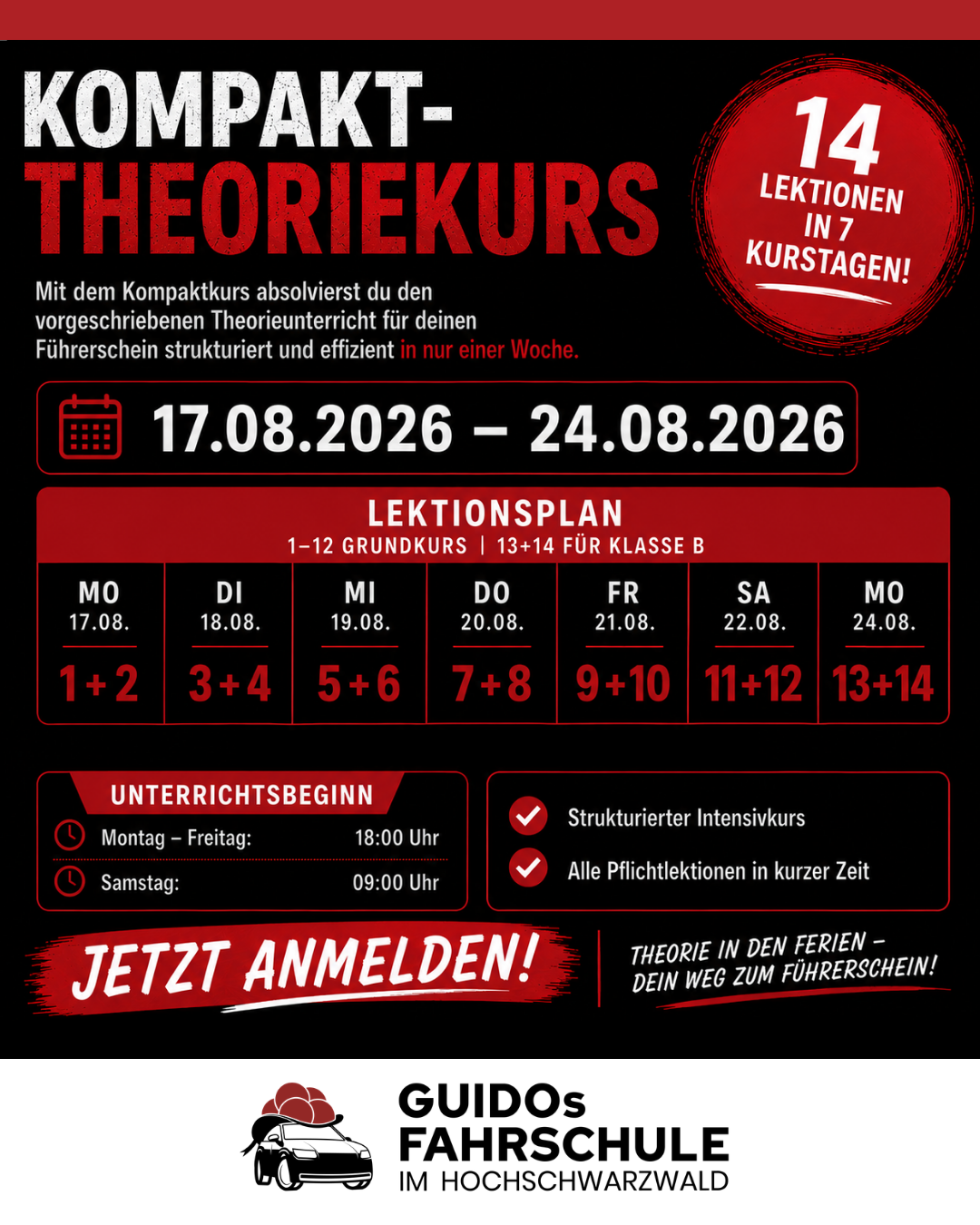 Kompakt-Theoriekurs